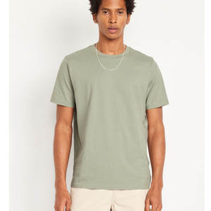 T-shirt à logo personnalisé pour hommes T-shirt souple respirant et extensible activement - Product Image 2