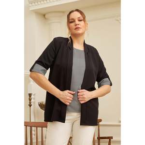 Ensemble deux pièces de veste de sport noire - Product Image 1