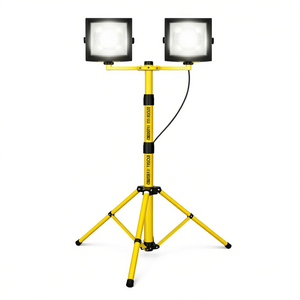 ขาตั้งกล้องโปรเจคเตอร์ LED Tiger 2x20W พร้อมไฟส่องสว่างสองดวง - Product Image 2