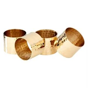 Anillo para Servilletas de Latón de Alta Calidad, Porta Servilletas, Decoración de Mesa para Bodas, Accesorios Hechos a Mano, Duraderos, Estilo Americano - Product Image 6