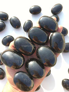 Cristales de piedra de Palma de turmalina negra Natural más vendidos al por mayor artesanías de piedra semipreciosa de estilo Feng Shui para curar - Product Image 5