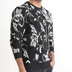 เสื้อสเวตเชิ้ตคอกลมผู้ชายแฟชั่นสตรีทแวร์ ผ้าฝ้ายทรงโอเวอร์ไซส์ เสื้อสเวตเชิ้ตผ้าเฟรนช์เทอร์รี่ราคาถูก - Product Image 4