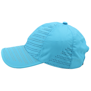 Casquette de baseball multi-panneaux en sergé de coton imperméable personnalisée pour homme, avec sangle réglable, respirante, style papa uni, broderie, idéale pour le golf et l'été - Product Image 2
