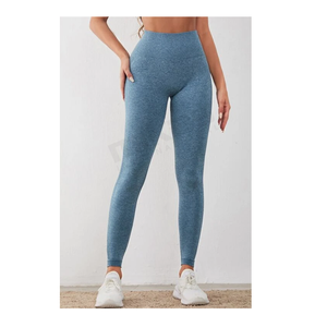 Wholesale Custom High Waisted Women Leggings Fitness Ladies Women Gym <b>Tights</b> Woman Sport Gym wear fashion Leggings - Product Image 4