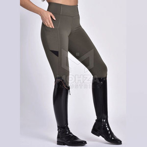 Faible MOQ – Créez vos propres pantalons d'équitation pour femmes – Dernier style – Spandex/Polyester durable, respirant, léger, haute qualité - Product Image 3