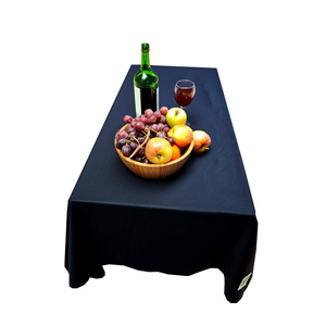 Mantel de Algodón Tejido Ecológico Color Fucsia Liso de 150 cm para Camping, Caravana y Comedor al Aire Libre - Product Image 2