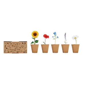 Kit de culture de fleurs écologiques avec outils promotionnels - Product Image 2