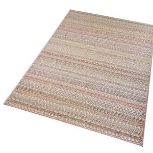 Large Weave Rectangle Indoor Outdoor <b>Rug</b> <b>Boho</b> Stripe Design for Living Room Entryway Hallway - Product Image 4