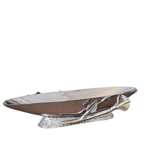 Flower Shape Design Shiny Polished Kitchen Ware Dining Table <b>Bowl</b> Stainless Steel Brass Metal Ceramic Japanese <b>Bowls</b> - Product Image 6