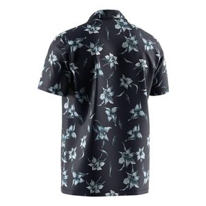 Venta al por mayor de secado rápido botón flor sublimación camisa pareja ropa de playa Estilo Hawaiano camisas - Product Image 2