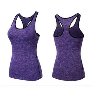 Latest Running Clothes <b>Women</b> Sleeveless Gym Singlet Tank <b>Top</b> Training Sportswear Cotton Racerback Slim Fit Fitness <b>Vest</b> - Product Image 3