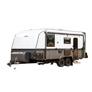 22ft Off Road Caravan Camper Travel Trailer RV Mobile Home with <b>Kitchen</b> Bathroom Sleeping Space Adventure Touring Use - Product Image 1
