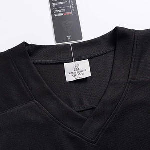 Camiseta de alta calidad con cuello en V Beach Kurta Yoga Color personalizar en blanco precio al por mayor Jersey de práctica de Hockey sobre hielo para hombres y niños Sen - Product Image 4