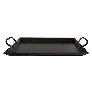 2024 Diseñador de calidad fina Forma y tamaño personalizados Bandeja de servicio de comida de postre de metal para uso en hoteles y restaurantes - Product Image 2