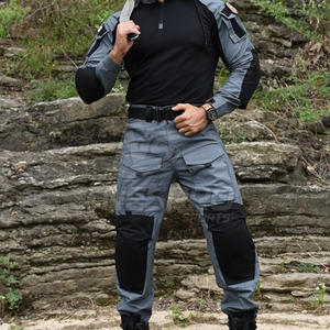Ensemble de protection complet pour hommes Combinaison de paintball en polyester pour airsoft et paintball Utilisation tactique en plein air - Product Image 2