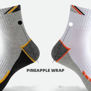 2024 New Arrival High Quality Anti-Bacterial Black Men's Sports Casual Style <b>Socks</b> Custom Logo Cotton <b>Polyester</b> Spandex 10 Pairs - Product Image 4