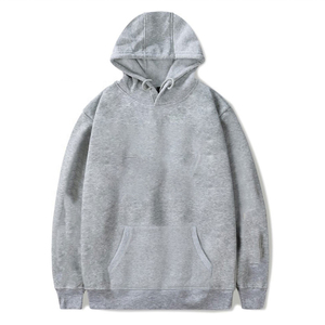 Sweat à capuche sport personnalisé 2023, vente en gros, streetwear pour hommes, écologique, uni, de haute qualité, en coton surdimensionné - Product Image 3