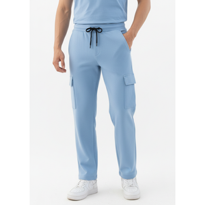 Ensembles d'uniformes modernes pour femmes Style minimaliste Emballage personnalisé Pantalon de jogging cargo Pantalon de médecin Vente en gros - Product Image 1