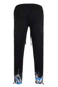 ชุดเซ็ตเสื้อฮู้ดดี้และกางเกงจ็อกเกอร์ผ้าคอตตอนคุณภาพพรีเมียมปี 2026 แบบใหม่สั่งทำพิเศษ ประดับด้วยคริสตัล ล้างสีแบบ Acid Wash เอวสองชั้น สำหรับผู้ชาย - Product Image 4