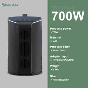 Centrale électrique portable extérieure 700W avec haut-parleur de musique FM Bluetooth intelligent Batterie de secours <span class=keywords><strong>Camping</strong></span> - Product Image 2