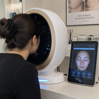 Analyseur de peau intelligent 3D Magic Mirror AI, machine de diagnostic cutané pour cliniques de beauté