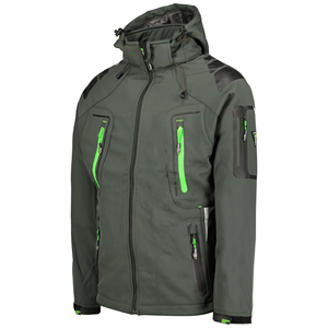 Musthave poliéster Indemand Softshell chaqueta para hombres elegante alta calidad impermeable con capucha prendas de vestir chaqueta con logotipo personalizado - Product Image 3