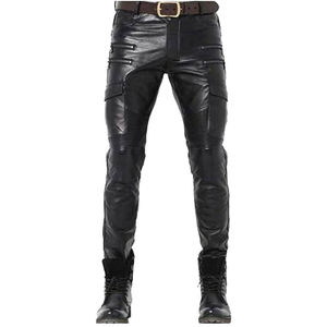 Los mejores pantalones de cuero de llegada Pantalones de cuero de último diseño Precio barato Venta al por mayor Pantalones de cuero de calidad para hombres hechos en Pakistán - Product Image 1