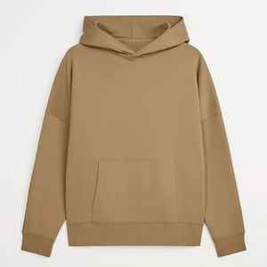Sudadera con capucha Unisex Premium de algodón pesado estilo holgado 300 + GSM invierno otoño abrigo de hombre con capucha - Product Image 3
