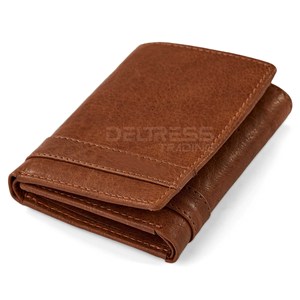 Portefeuilles de qualité supérieure élégants pour hommes de haute qualité derniers modèles avec motif de logo en cuir PVC bon marché avec doublure en PU - Product Image 6