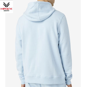 Sudaderas con capucha ligeras para hombre del fabricante de Pakistán, cuello con capucha de Color sólido, teñido liso para la temporada de invierno, MOQ bajo - Product Image 3