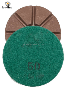 Superior lai trái phiếu đánh bóng Pads 8 Pie Shape lâu dài công cụ mài mòn ướt bê tông bề mặt so với thông thường nhựa - Product Image 4