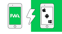 Wise Hustlers Aplicaciones web progresivas (PWA) Base de código única Sitios web similares a aplicaciones para Internet Linux MAC para & -Stock disponible