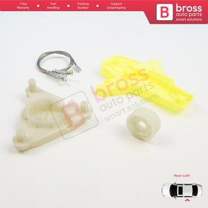 Kit de réparation de lève-vitre électrique BWR5520, porte arrière gauche pour Passat B6 3C2 3C5 B7 362 365 2010-2015 4/5 portes 3C4839755 - Product Image 4