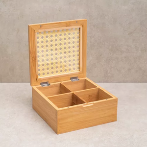 Haute Qualité De Luxe Rectangle Bambou Boîte En Bois Giftbox Conteneur De Stockage pour Cadeau Décoration de La Maison fabriqué au Vietnam - Product Image 2