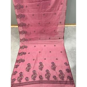 Sari Tradicional de Algodón Madhurai Kota de la Mejor Calidad, Diseño Artesanal, Secado Rápido, Corte Regular, Ideal para Bodas, Festivales, Fiestas y Uso Diario - Product Image 2