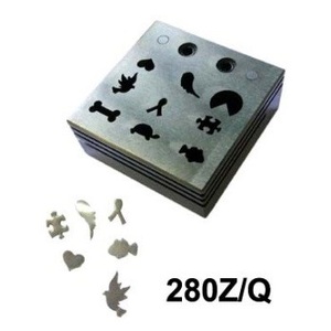 Đĩa cắt Bộ 9, Hình dạng: trái tim, pigeo, xương, lông, ribbin rùa, Pacman, câu đố & Cá đồ trang sức làm công cụ - Product Image 1