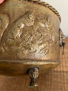 Jardinières en métal martelé or bronze, grandes jardinières décoratives en fer pour plantes succulentes, décoration intérieure de luxe - Product Image 6