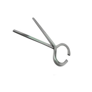 Herramienta de prueba de pezuña veterinaria de acero inoxidable más vendida, instrumento de herrador equino reutilizable para inspección de pezuña quirúrgica - Product Image 3