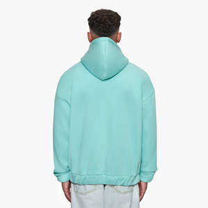 Sweat à capuche zippé personnalisé OEM pour hommes sweat-shirt à capuche en coton épais avec impression de logo hiver Streetwear vente en gros de sweats à capuche - Product Image 4