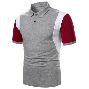 Estilo personalizado High Street calidad superior logotipo personalizado hombres polos Material de algodón manga corta verano nuevo diseño camisas 2023 - Product Image 2