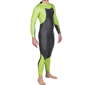 Maillot de bain pour homme de haute qualité, personnalisé, avec fermeture éclair sur la poitrine, manches longues, logo sur le devant, respirant et au design tendance - Product Image 2