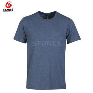 OEM Nueva llegada Camiseta Color en blanco Camiseta Durable Camiseta Nuevo diseño Poliéster/Algodón Hecho Camisas de los hombres Proveedor - Product Image 2