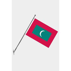 Ensemble de mât de drapeau télescopique en aluminium pour drapeaux/bannières de 3x5 pieds, impression numérique, matériau polyester, automobile/assurance/éducation - Product Image 1