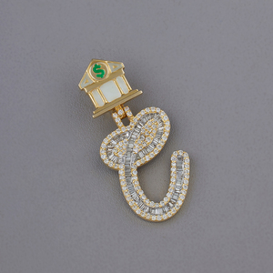 Pendentif Charme Moissanite Radiance Chic, Best-seller, Argent 925, Coupe Ronde Brillante VVS2, Bijoux Fins, Tendance, Unisexe, Cadeau pour Fête - Product Image 1