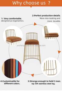 Nouveauté, <span class=keywords><strong>tabouret</strong></span> <span class=keywords><strong>de</strong></span> <span class=keywords><strong>bar</strong></span> moderne en acier inoxydable, meubles <span class=keywords><strong>de</strong></span> <span class=keywords><strong>bar</strong></span> vintage américains, <span class=keywords><strong>tabouret</strong></span> d'appoint - Product Image 4