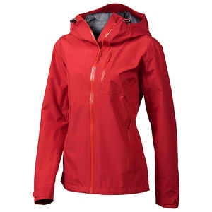 Chaqueta cortavientos impermeable elegante para mujer para invierno, forro de nailon de calidad, transpirable, a rayas teñidas lisas para la temporada de otoño - Product Image 3