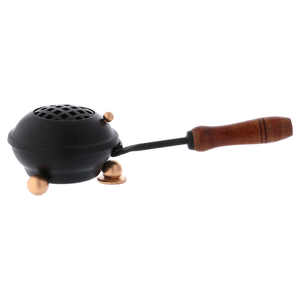 Quemador de incienso de hierro y Metal de diseño exclusivo mejor calificado, quemador religioso, Quemador de aceite, fragancia de aire, decoraciones de mesa, oficinas en el hogar - Product Image 6