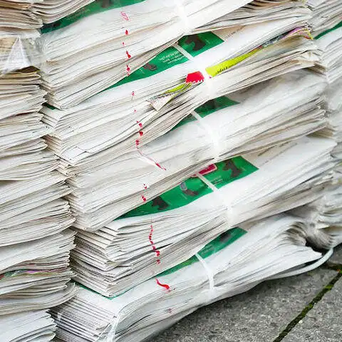 Papel de desecho Occ limpio a granel/periódicos antiguos/Chatarra de papel ONP limpia disponible