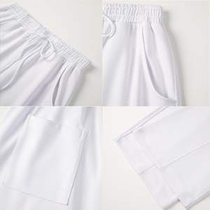 กางเกงขายาวผู้ชายทรงหลวมคุณภาพสูง ผ้าฟลีซเนื้อหนา ผลิตจากผ้าฝ้าย เหมาะสำหรับกิจกรรมกลางแจ้ง ให้ความอบอุ่น สามารถสั่งตัดผ้าได้ - Product Image 4