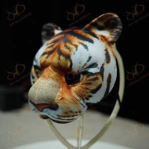 Đầy đủ mặt nạ động vật khốc liệt hổ thiết kế cho Masquerade Halloween - Product Image 6